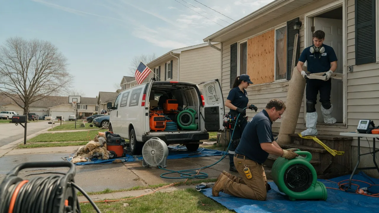 Water Damage Restoration in Handley, WV near me